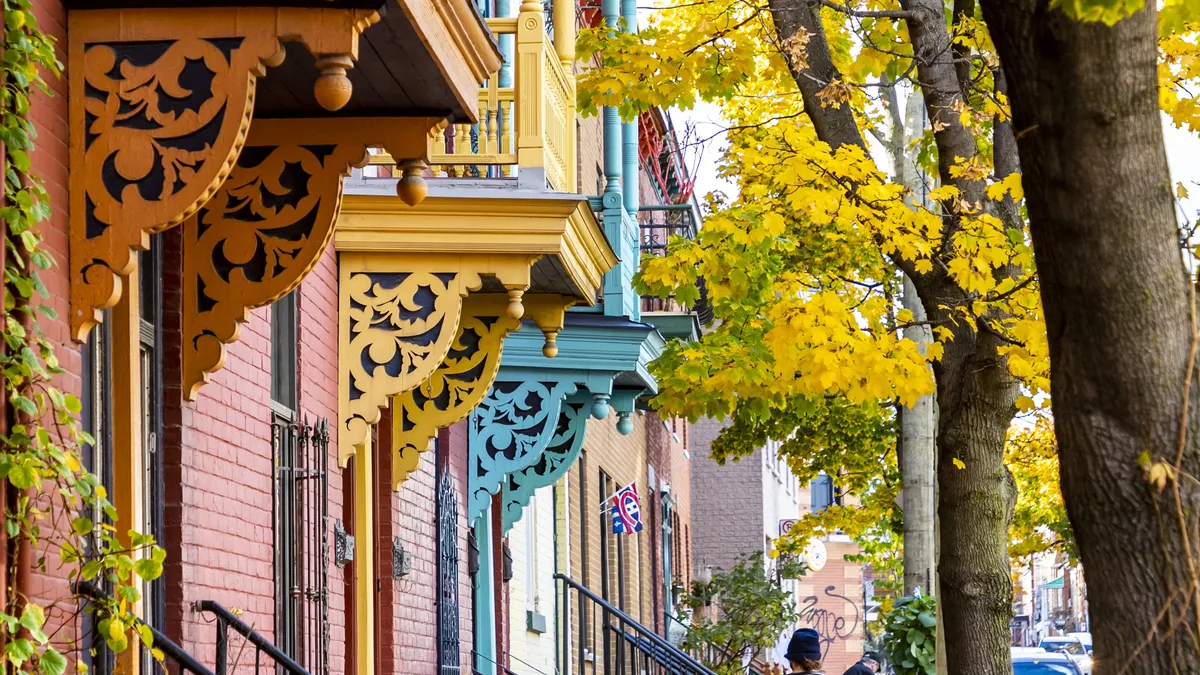 Colourful Plateau and Mile End streets